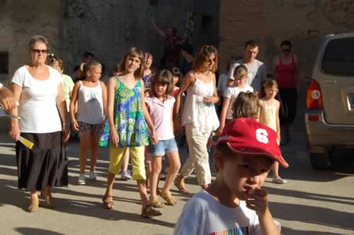 fiestas albalatillo santa margarita titiriteros de binefar