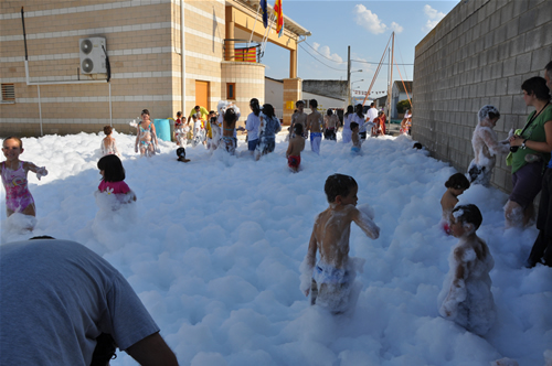 fiestas albalatillo santa margarita espuma
