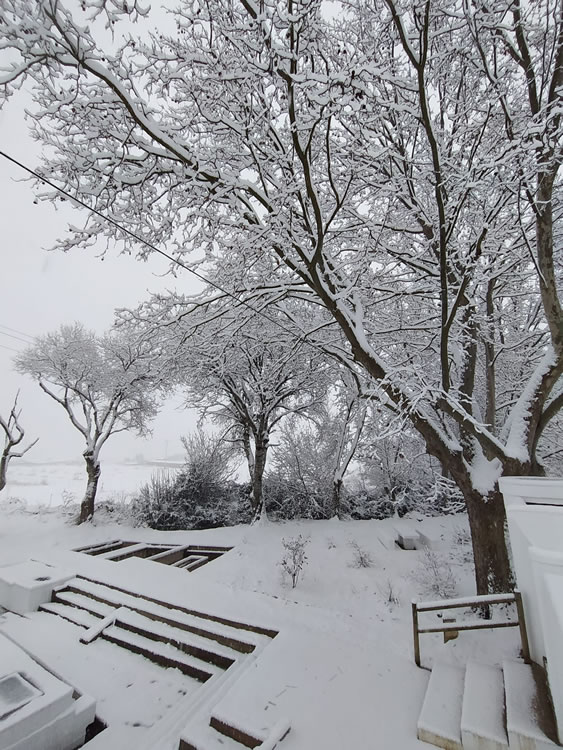 Copiosa nevada, filomena pasa por Abalatillo