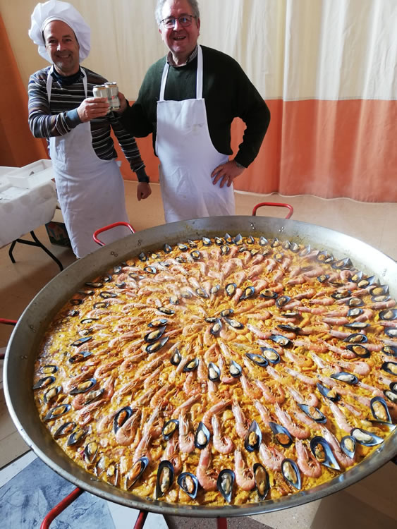 Paella de Nacho el parroco