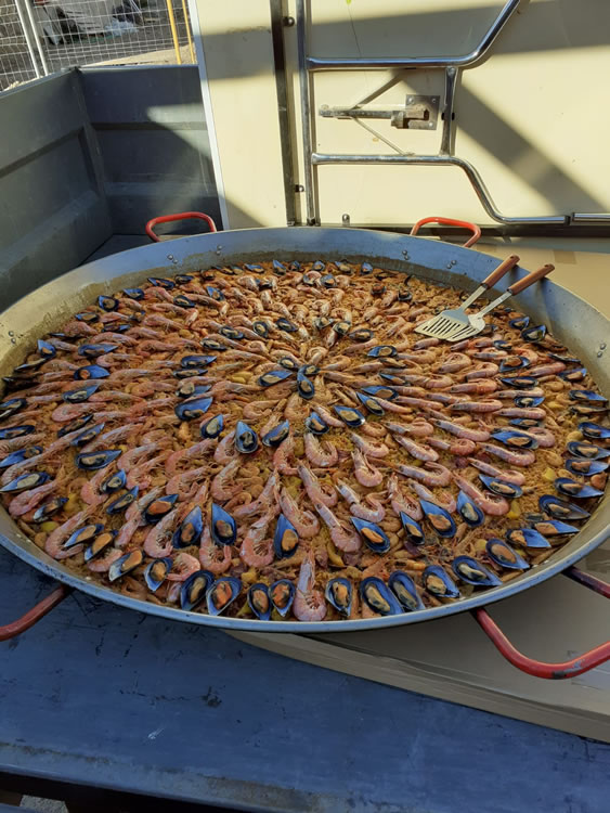 Paella de Nacho el parroco