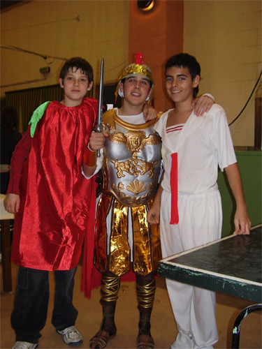 ni&ntilde;os disfrazados