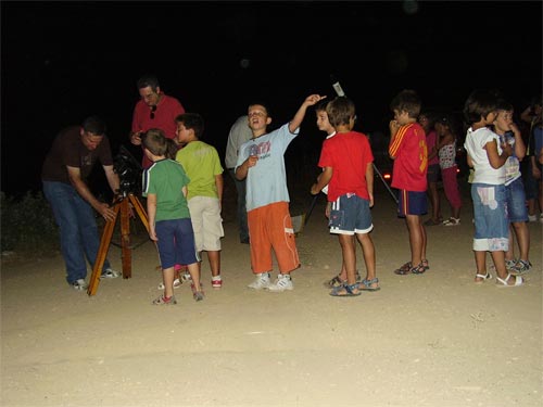 obserbar las estrellas