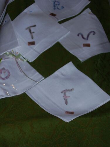 servilletas bordadas