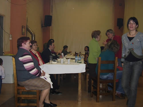 albalatillo chocolatada el el sal&oacute;n