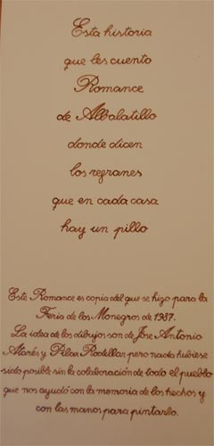 porcelana de el romance de Albalatillo