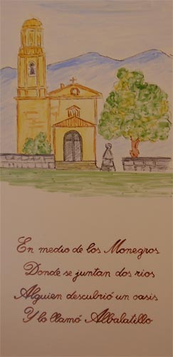 porcelana de el romance de Albalatillo