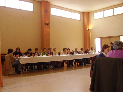 asistentes a la comida de santa agueda